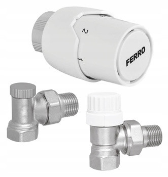 Ferro ZTM21 kutni termostatski set