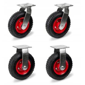    Set od 4 kotača promjera 220 mm, kotači na napuhavanje za kolica