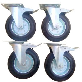    Kotači Kotači kotača 4 kom, promjera 200 mm, 900 kg po setu!!
