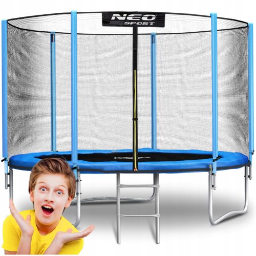 Trampolina Neo-Sport s mrežom 183 cm FT 6 (180-183 cm)