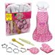 Nicola Toys 0460 ružičasti kuhinjski set za male kuharice