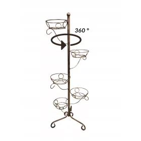 Stalak za cvijeće Metaloplastika Centurion 133 cm