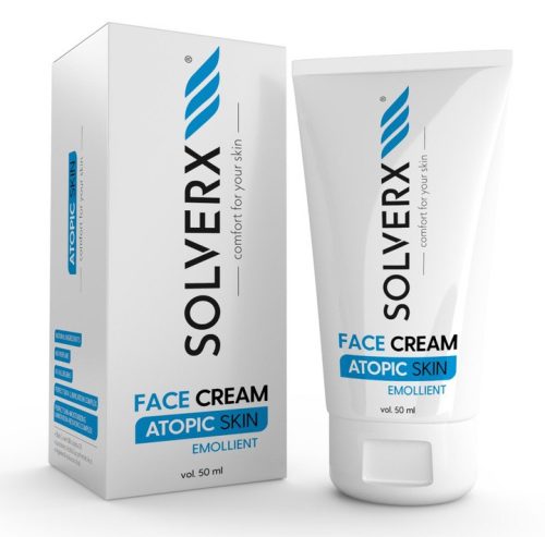 SOLVERX ATOPIC Krem za lice za atopičnu kožu 50ml