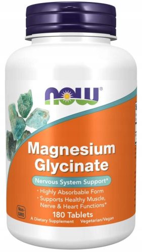 Magnezijev Glicinat - 180 tableta za zdravlje kostiju, zubi i nervnog sustava
