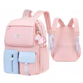   Šareni Dječji Ruksak s Više Pregrada - Idealno za Školu i Izlete