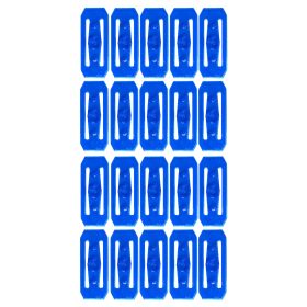  Hot Wheels tračni konektor, tamnoplavi, 10 komada