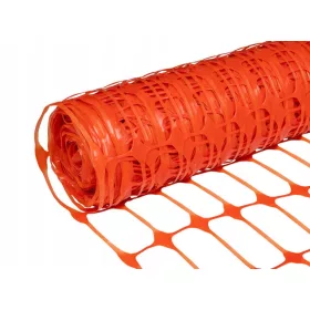   Mreža - Agencia AMK građevinska mreža za ogradu, narančasta, PVC, 50 m, 120 cm