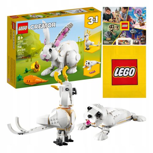  LEGO Creator 3 u 1 31133 Bijeli zec + 2 druga proizvoda