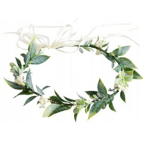 Vijenac za Prvu Svetu Pričest s Trakom za Glavu i Cvijećem