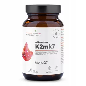   Kapsule Vitamina K2 MK7 MenaQ7® 200 µg, 90 komada – Aura Herbals®