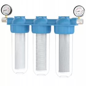   Wessper TripleMax 3/4" 2 l set + 2 x manometar + 2 x adapter za sustav filtriranja Wessper WES6011-MA