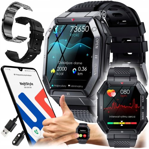  NejtStyle K55 pametni sat crni