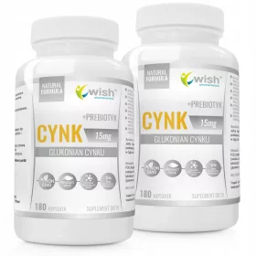   Cink Glukonat 15mg s Prebiotikom FOS Actilight® - Kapsule za Vegane