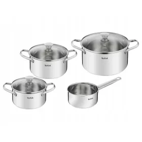 Tefal set posuda od nehrđajućeg čelika, 7 kom.