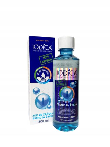 Koncentrat Joda IODICA 300ml - Povećava Energetski Metabolizam i Podržava Zdravu Kožu
