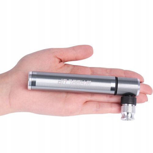 Wheel-Up MINI aluminijska ručna pumpa za bicikl, siva