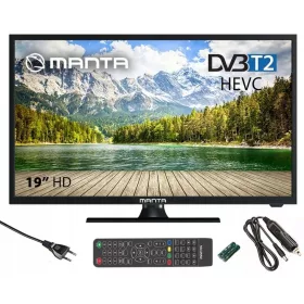  Manta TV 19LHN123D 19" HD Ready LED TV, crni