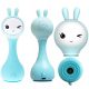 Zeko Alilo Interaktivni Smarty Bunny s glazbom, plava, 16 cm