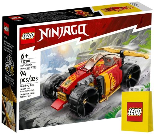  LEGO Ninjago Kaia EVO 71780 Ninja trkaći auto + LEGO papirnata vrećica