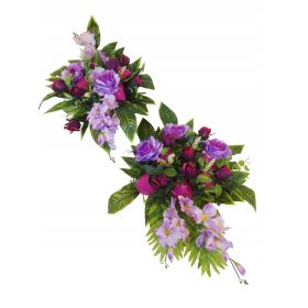   Uskrsni buket za dekoraciju groblja s kompletnim setom posuda