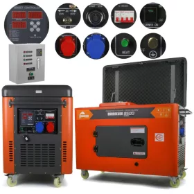  Prijenosni trofazni generator Barracuda 9500 W, dizel