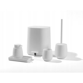   Home & Fun set kupaonskog pribora, 5 elemenata, krom, grafit, nijanse sive i srebrne, višebojno