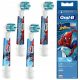  Oral-B Spiderman glave četkice za zube, 4 komada