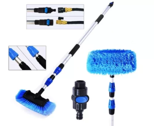 TELESKOPSKA ČETKA ZA AUTOPRIJEMANJE ZA FOTONAPONSKI PANEL, ČETVORAVINSKA 1,3 m - 3 m