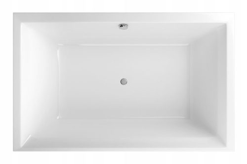 Luxury Croatian Acrylic Bathtub | Elegant Design, Central Drain, 190 x 120 cm