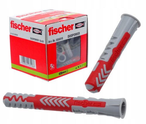 Klinovi za montažu Fischer DUOPOWER 8x65 mm 50 komada