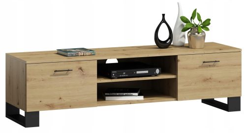 KLARA TV stolni ormarić za potkrovlje, 150 cm, hrast artisan