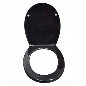 Sepio premium WC daska, crni polipropilen