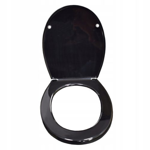 Sepio premium WC daska, crni polipropilen