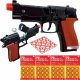 Metalni pištolj Trifox A-0283 s kapicama + 4× Trifox udarne kapisle + Primerak za 8 metaka, 9 prstenova, 72 hica