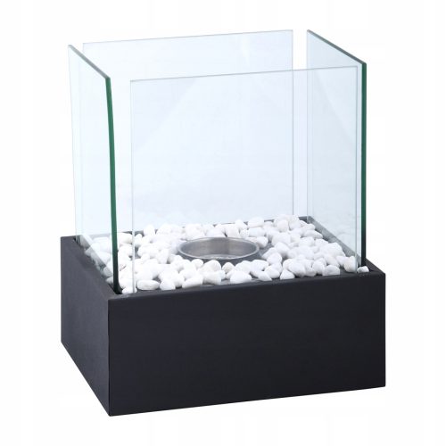Biokamin Esschert Design 25x21x28 cm crni