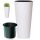  Prosperplast posuda za cvijeće 20 cm x 20 x 38 cm promjer 20 cm plastična bijela