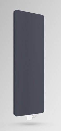  Ukrasni ravni vertikalni radijator. 1600x600 antracit