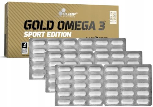 Gold Omega 3 Sport Edition - Esencijalne Masne Kiseline za Sportaše
