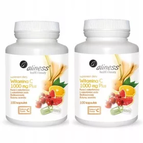  Vitamina C 1000 mg Plus - 100 kapsula s bioflavonoidima - Aliness
