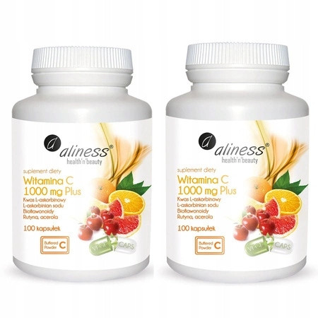 Vitamina C 1000 mg Plus - 100 kapsula s bioflavonoidima - Aliness