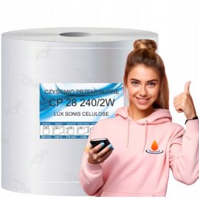    Krpa za industrijsko čišćenje, ljepljena celuloza bez prašine 28