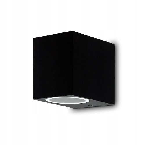 Vrtne zidne svjetiljke - Kwazar Luminaire vrtna zidna lampa crna GU10 35 W