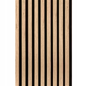 MDF letvice na filcu - zid, strop 42 x 260 cm - HRAST