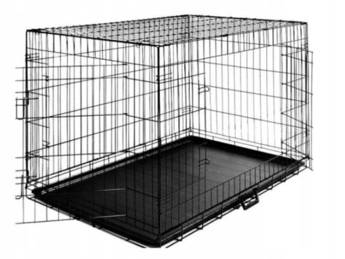 KAVEZ ZA PSA Phelektronik premazan prahom 76x47x53 cm