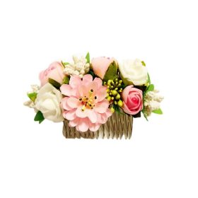 Ručno izrađeni ukras za kosu za prvu pričest 10 cm