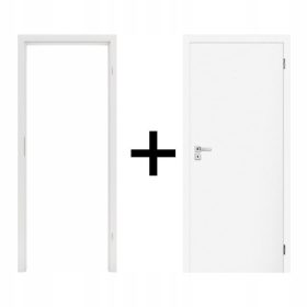 INVADO Unutarnja Vrata Norma Decor 1 Prawa 70 cm Bijela