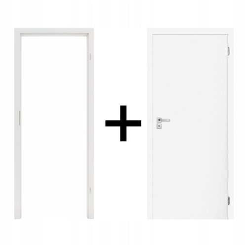 INVADO Unutarnja Vrata Norma Decor 1 Prawa 70 cm Bijela