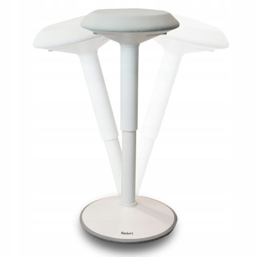 Tabure Balance Plus, bijeli, ergonomski podesivi stolac, 50-80 cm