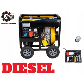  Prijenosni trofazni HDM 5000 W dizel generator