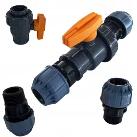  Kuglasti ventil 32 mm Vijčana cijev 32 mm Jaka ELYSEE